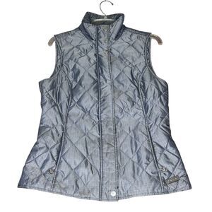 Ariat Women's Vest Insulated Puffer Gray Size XS Full Zip